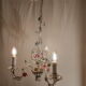 Metal chandelier "flowers"