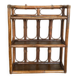Bamboo wall shelf 1960s/70s