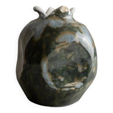 Vase en céramique - Fabrication artisanale en Italie - Céramique de studio - Années 70