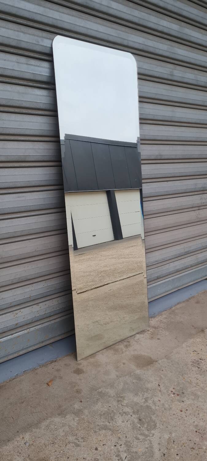 Art deco beveled mirror