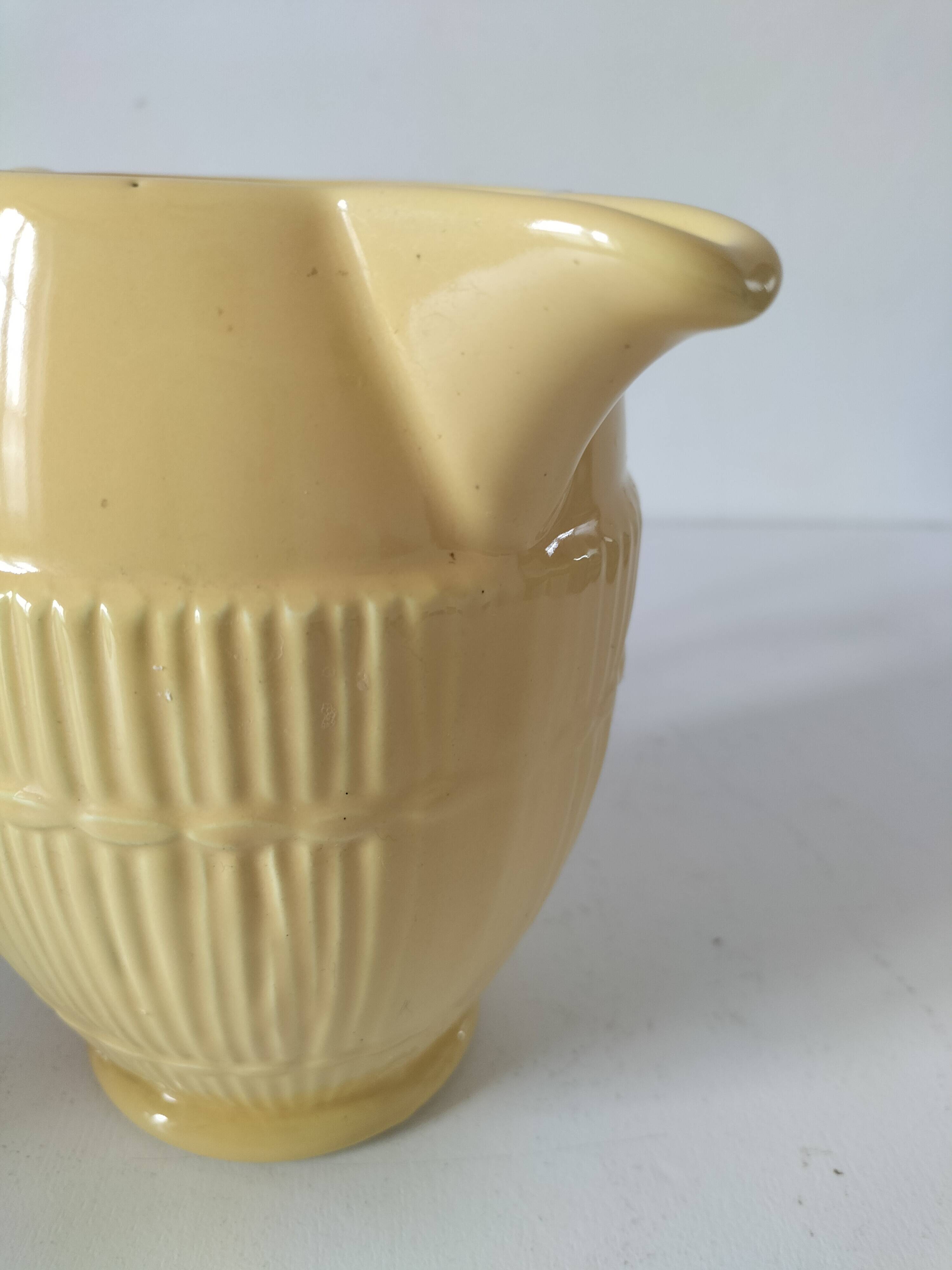 Saint Clément Barbotine Pitcher from the 50s