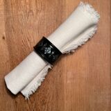 Old boiled cardboard napkin ring Napoleon III
