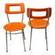 Chaises simili seventies