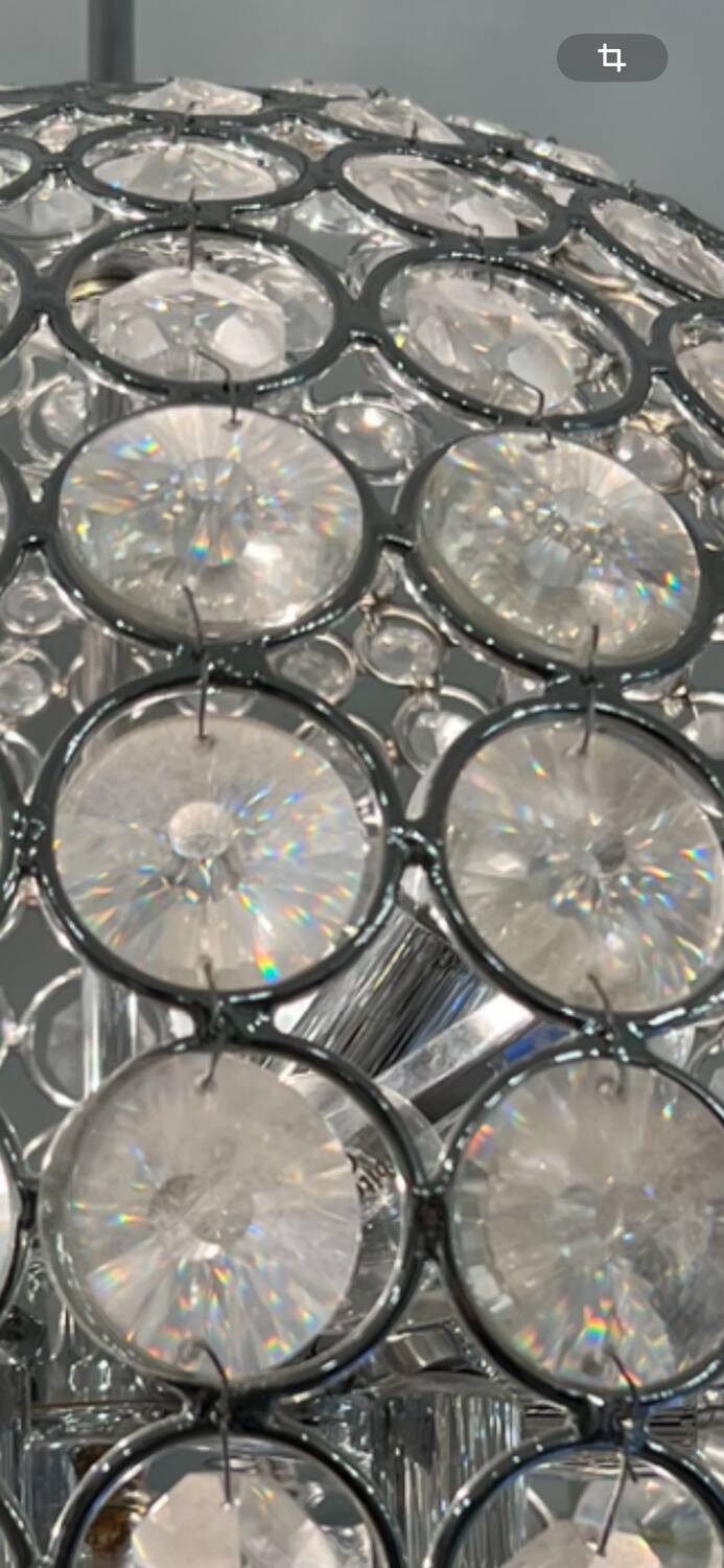 Crystal Big Diamond Pendant