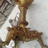 Pied de lampe en bronze du XIX siècle