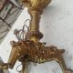 Pied de lampe en bronze du XIX siècle