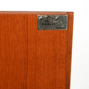 Cabinet en teck et chêne scandinave par Sonett, années 1960
