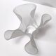 Transparent Etched Glass Vase "Cartoccio" by Pietro Chiesa for Fontana Arte