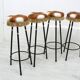 Tabourets de bar vintage, années 1970