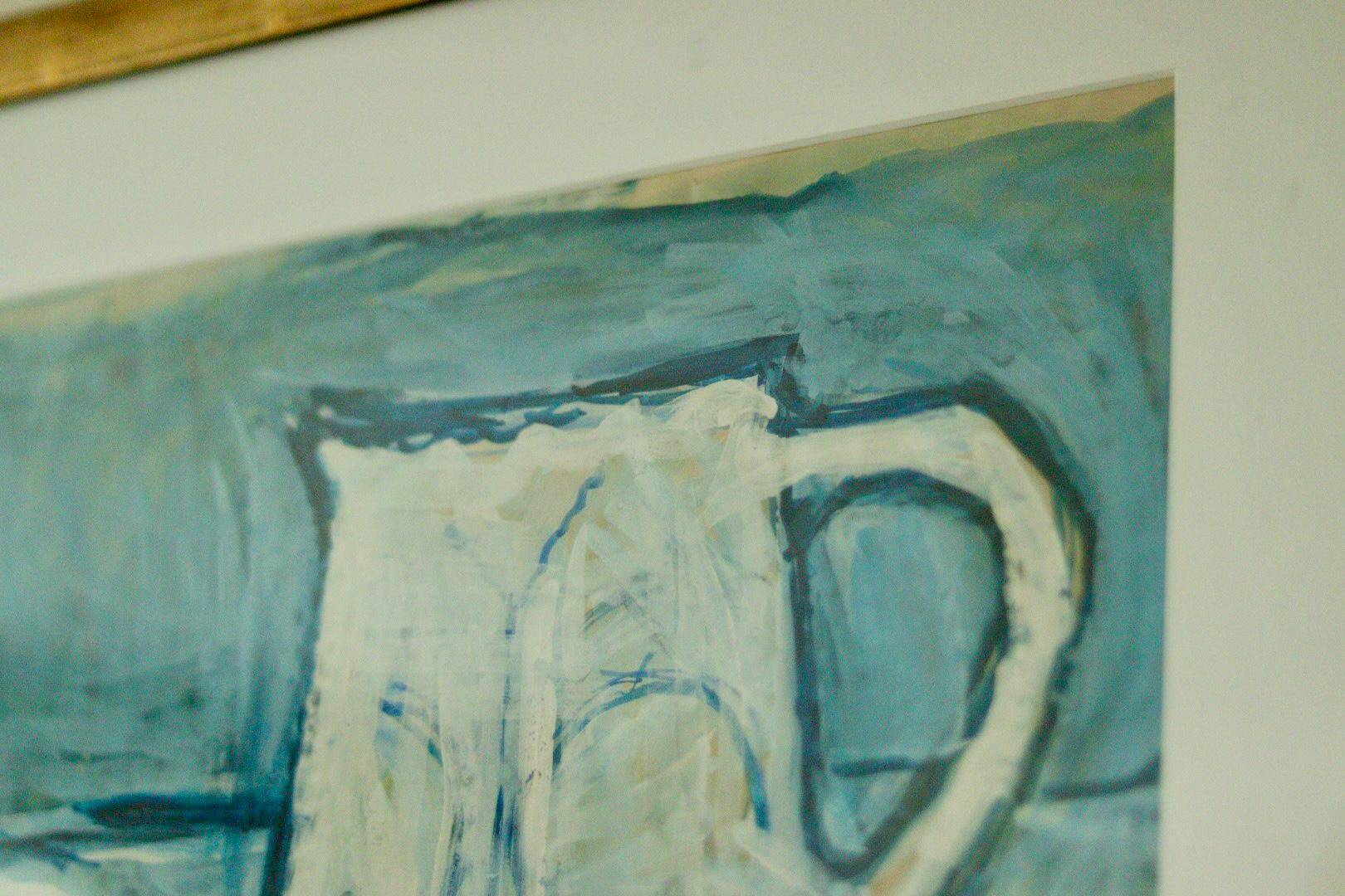 Original Swedish pastel on paper – by Lage Lindell