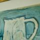 Original Swedish pastel on paper – by Lage Lindell