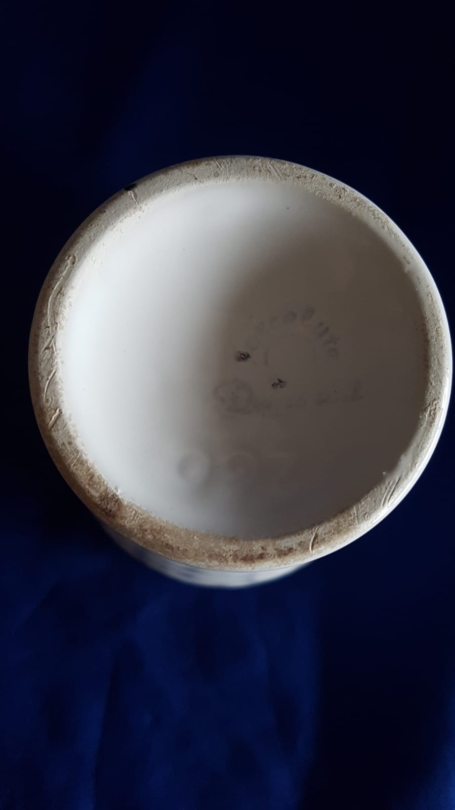 Coupe porcelaine delf is wit