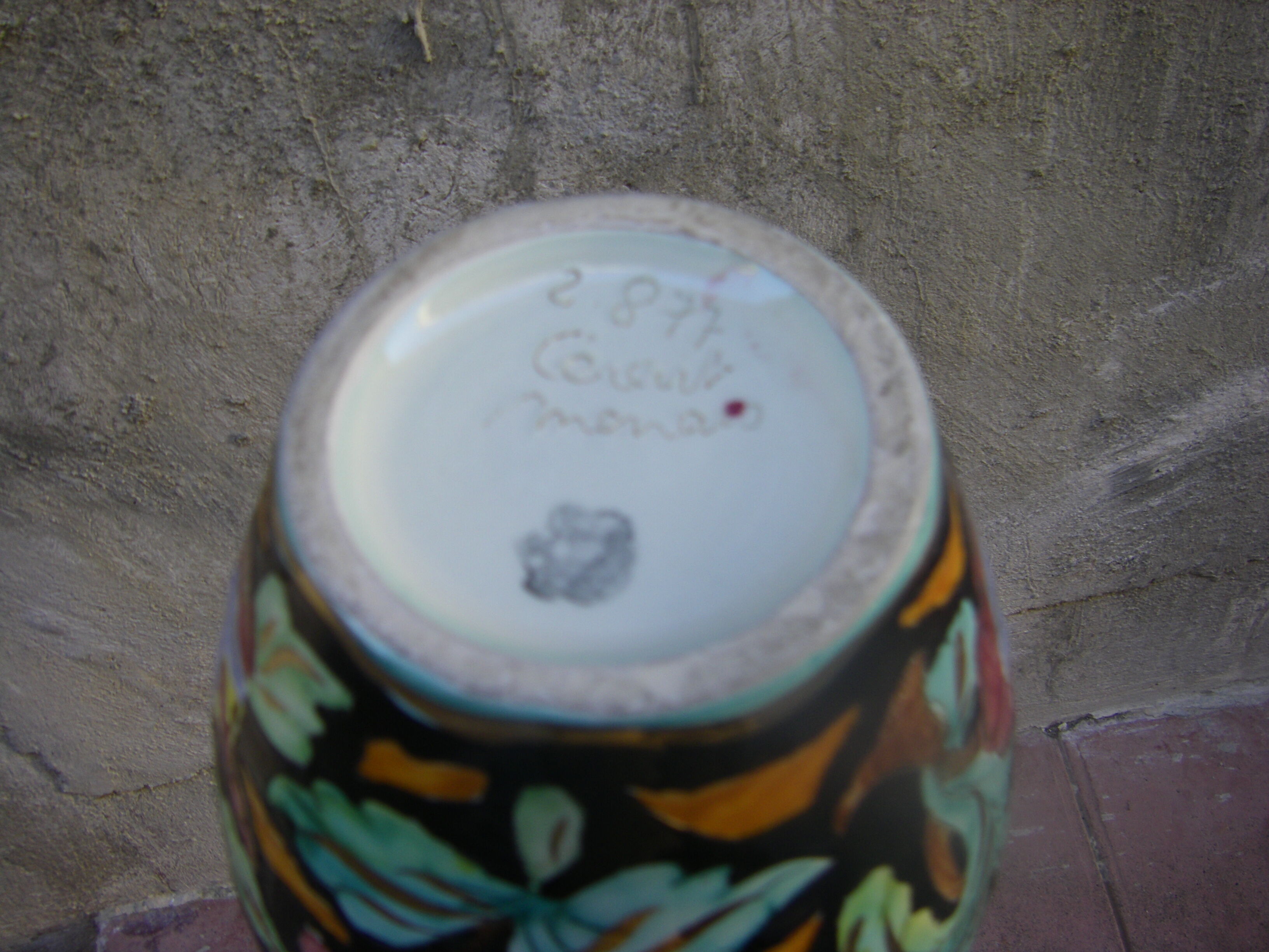 Ceramic vase from Monaco