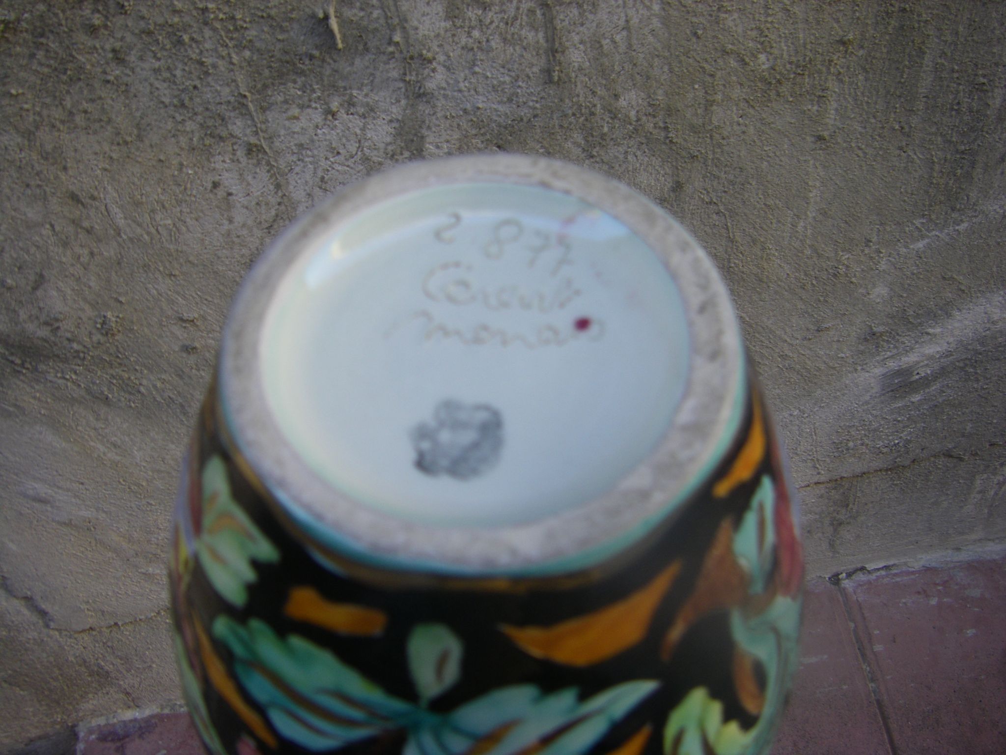 Ceramic vase from Monaco