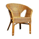 Rattan armchair