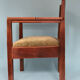 Oak Art Deco Amsterdam School Armchair 1920s