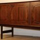 Scandinavian enfilade in rosewood by Fredrik Kayser, 1960