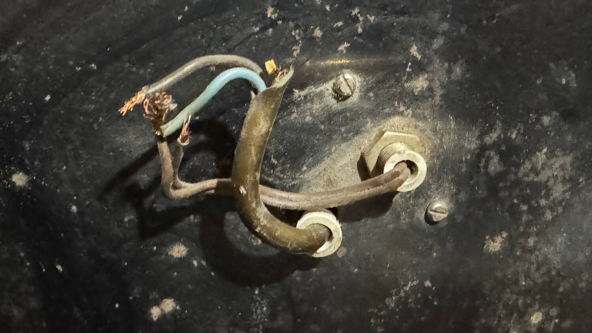 Plafonnier floral metal  années 70/80