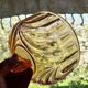 Dish and its pressed glass cloche