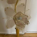 Italian lotus flower floor lamp
