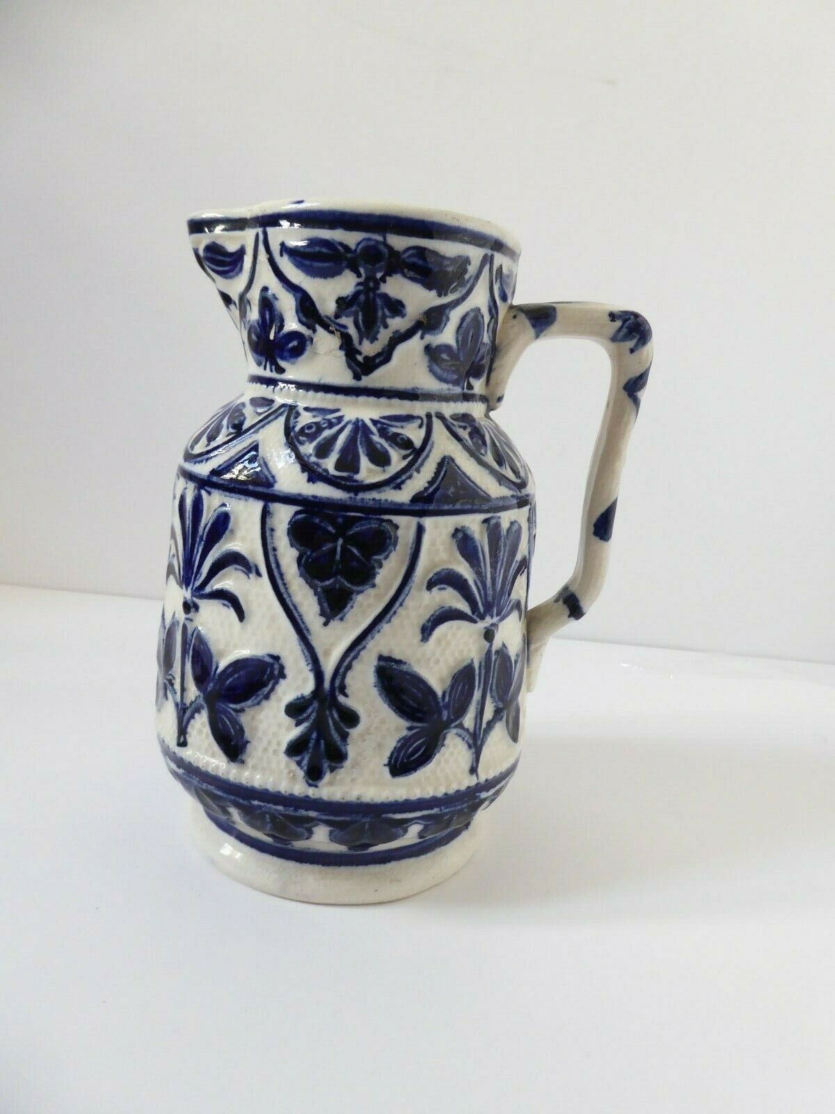 Ceramic jug from France Bleu
