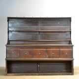 English oak sideboard, circa 1720