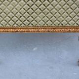 Louis XVI-style shepherdess chair gilded at the end of the 19th century