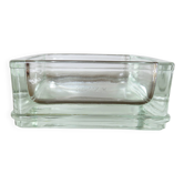 Glass slab, ashtray, pocket tray, signed "LUMAX" from the 1940s-50s.