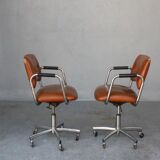 Pair of armchairs vintage 1970 Tubulars