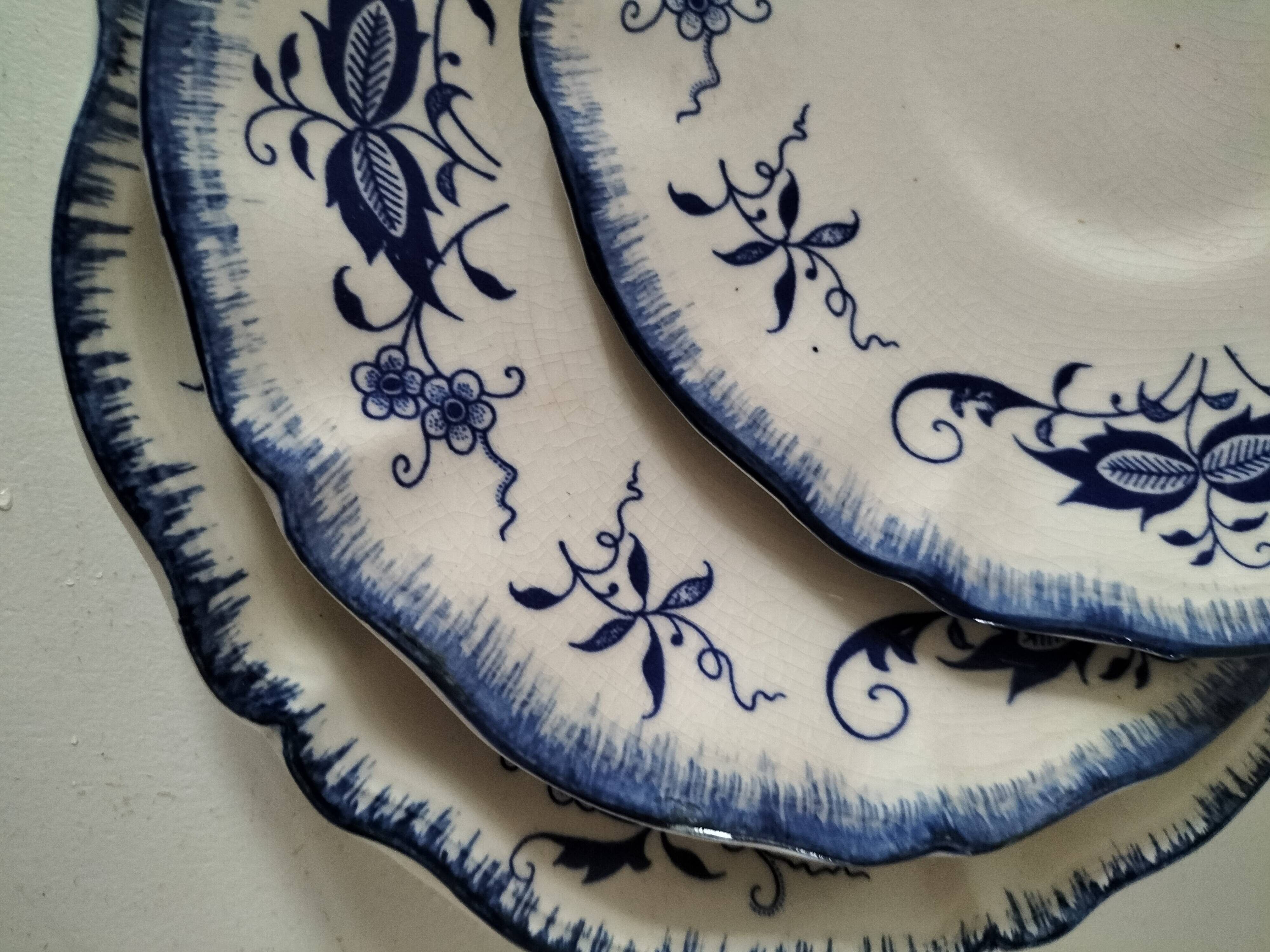 3 assiettes Lancaster