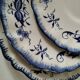 3 assiettes Lancaster