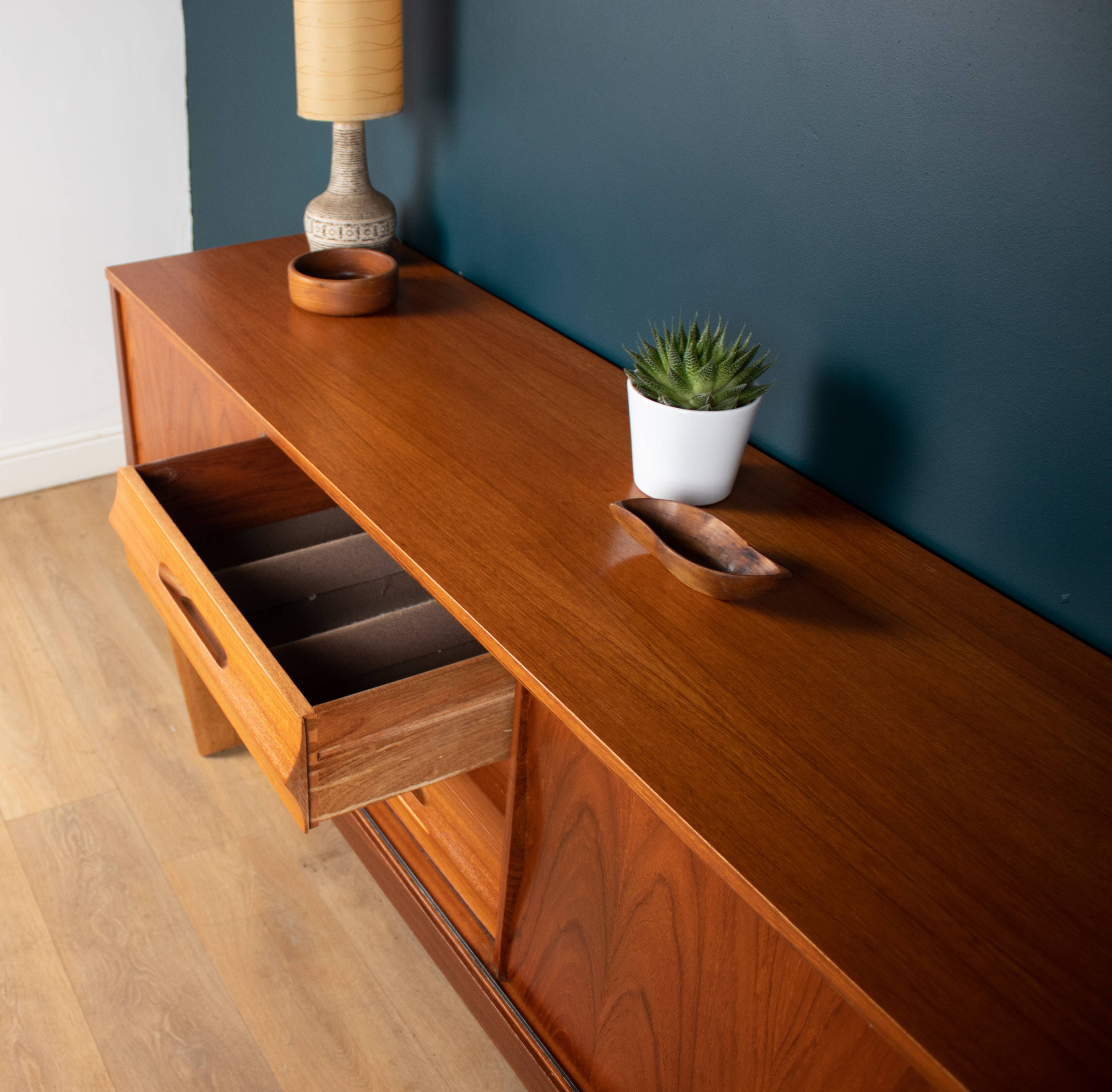 Retro 1960s Teak Sideboard By Elliots Of Newbury EON