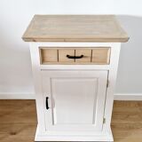 Bahut jam maker solid pine white