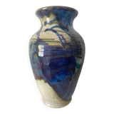 Signed ceramic vase