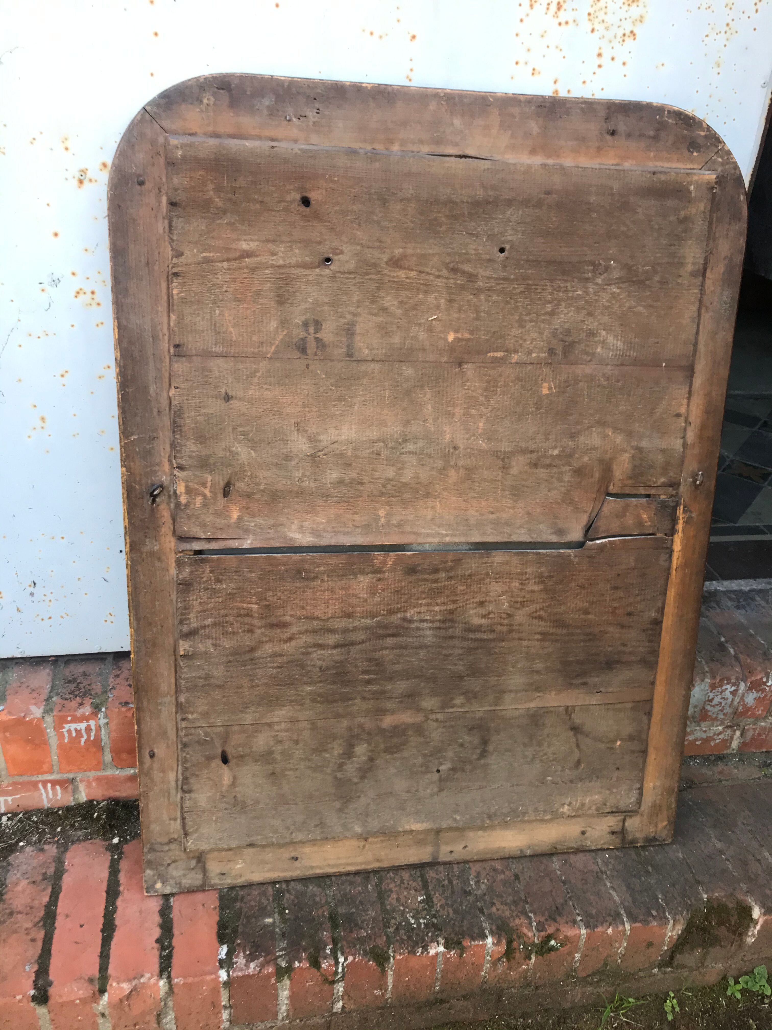 Old Louis XV golden mirror