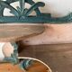 Old wall shelf