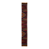 Vintage Turkish hallway rug 60x447 cm