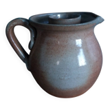 Stoneware ice bucket signed