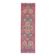 Vintage Turkish Hand-Knotted Wool Cotton Pink Runner Rug 94x329