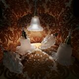 ArtDéco tulip hand lamp
