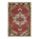 Hand-knotted Small Rug. Vintage Door Mat. Turkish Wool Seat Cover. Entryway Mat. Kitchen Rug