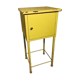Meuble atelier métallique industriel une porte jaune