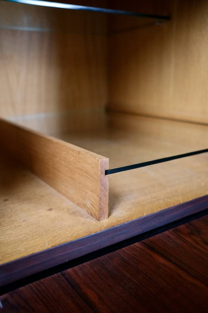 Rosewood sideboard 816 by Alain Richard for Meubles TV, France, 1960