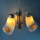 70s Mid Century Murano glass chandelier in Mazzega style.