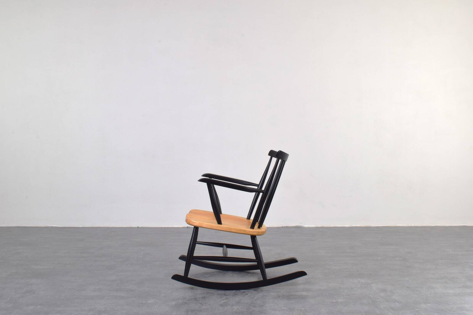Mid-Century Swedish Rocking Chair, 1960s.