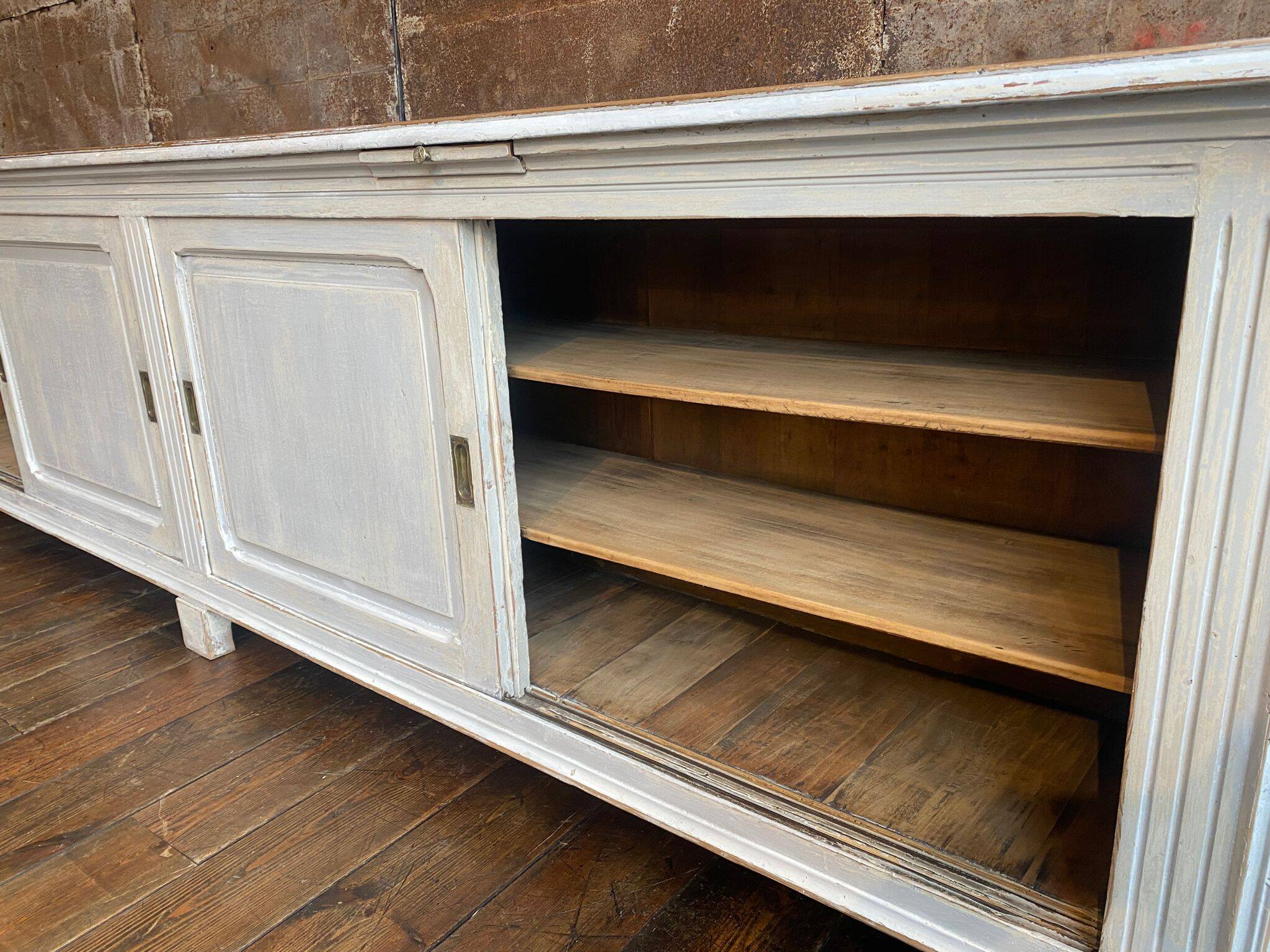 Back of bakery counter