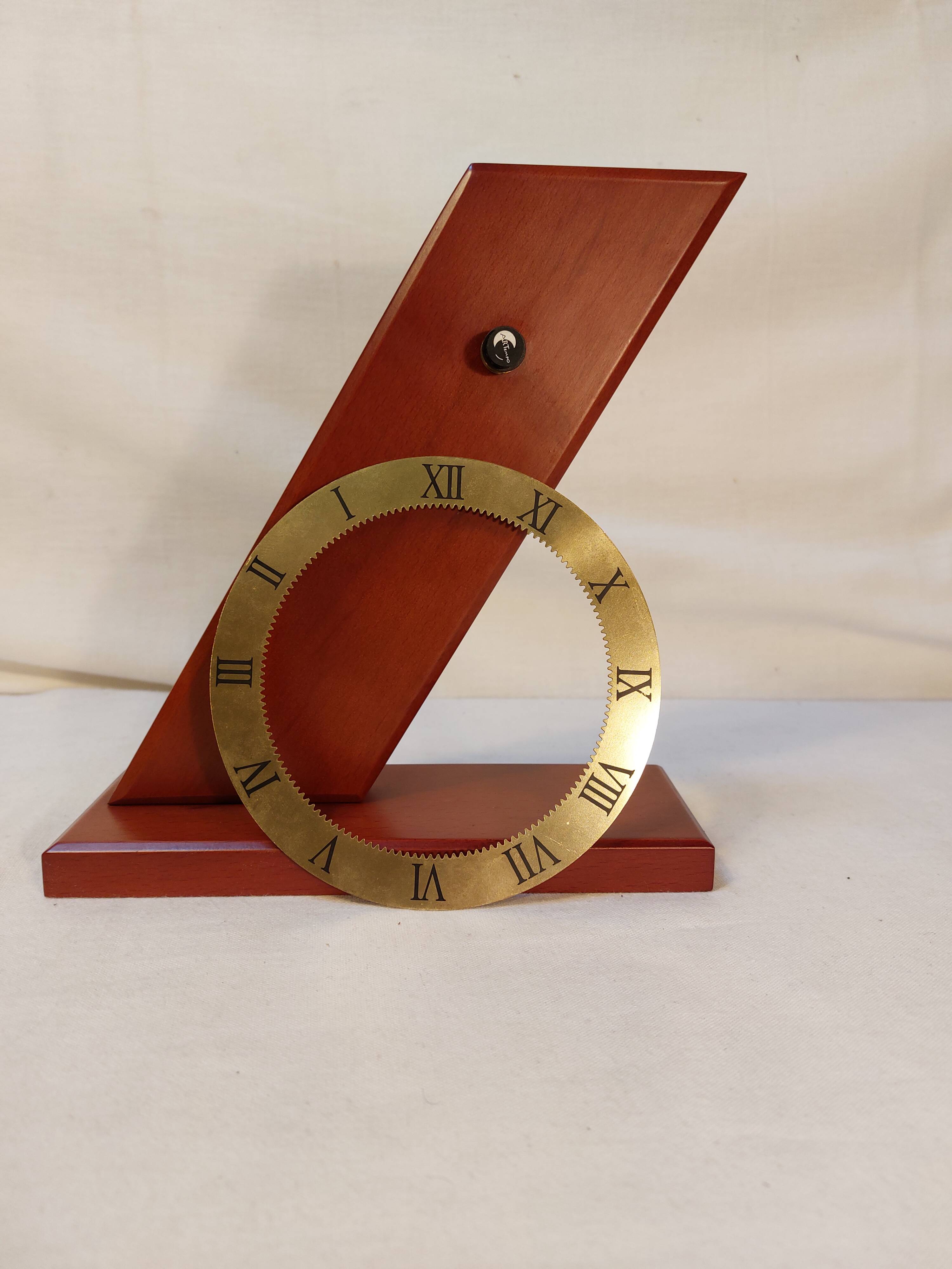 Artempo designer table clock by suko - 80s