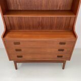 Secretary/writing cabinet in teak by Johannes Sorth for Nexø Møbelfabrik Bornholm 1960's.