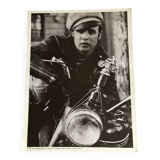 Vintage Marlon Brando in "The Wild One" POSTER, Delta Production M30
