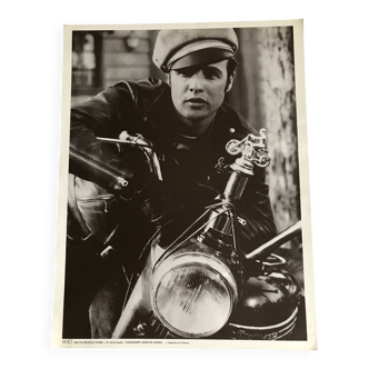 Vintage Marlon Brando in "The Wild One" POSTER, Delta Production M30